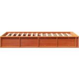 Konstrukcija postelje Voskast rjav 90 x 200 cm, (5000123910) | Shoptok.si