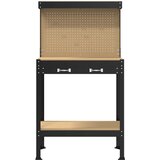  Radna klupa Crna 81 x 41 x 145 cm Projektirano drvo i metal | Eponuda.com