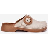 Inblu Women's Slippers With Buckle Beige | Shoptok.si