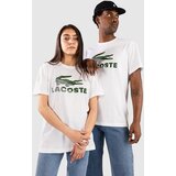 Lacoste Regular Fit Printed Cotton T-shirt white | Shoptok.si