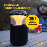 Aqiila SOUNDBIRD B10 Prigu&amp;scaron;ljivo LED svetilo s zvočniki Slike