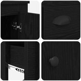  Highboard Crni hrast 60 x 35,5 x 103,5 cm Konstruirano drvo | shoptok.hr