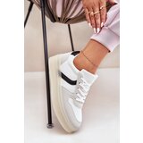 EVENTO Boto Low Women's Sneakers On Platform White Telmira Cene
