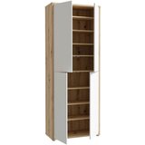 MID.YOU OMARA ZA ČEVLJE svetlo siva, hrast artisan | Shoptok.si