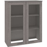  Gornji element za komodu HAMAR svjetlosivi 85x35x100cm borovina | shoptok.hr
