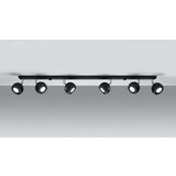  Stropna svetilka OCULARE 6L črna, (21347720) | Shoptok.si