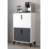 Hanah home Multifunkcionalna komoda, antracit | Eponuda.ba
