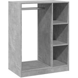  Ormar siva boja betona 77x48x102 cm od konstruiranog drva | shoptok.hr
