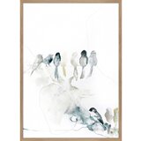 Malerifabrikken Plakat z okvirjem 50x70 cm Birdshape – | Shoptok.si