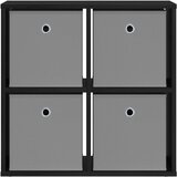  Kreveta s ladicama Crni hrast 59,5 x 27 x 57 cm | shoptok.hr