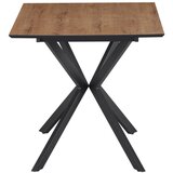 MID.YOU Jedilna Miza Lennox, Barva Hrasta, 120-160x80 | Shoptok.si