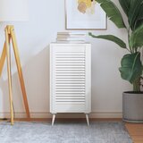  Vrata za ormarić rešetkasti dizajn bijela 69 x 39,4 cm borovina | shoptok.hr