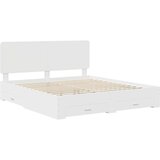  Okvir za krevet Bijelo 180 x 200 cm Konstruirano drvo | shoptok.hr