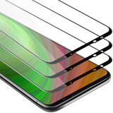 Cadorabo MEIZU 16S - Zaščitna folija v transparentno s čarno - 3-pack Kaljeno steklo za zaščito zaslona s trdoto 9H in 3D dotikom, (20548305) | Shoptok.si