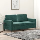 vidaXL Dvosjed tamnozeleni 140 cm baršunasti Cijene