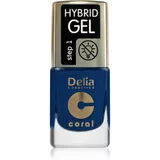 Delia Cosmetics Coral Hybrid Gel gel lak za nohte brez uporabe UV/LED lučke odtenek 127 11 ml