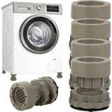 Set od 4 podesive gumene antivibracijske noge za perilicu i sušilicu rublja