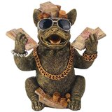 Signes Grimalt Kipci in figurice Zlat Buldog Z Bankovci Pozlačena | Shoptok.si