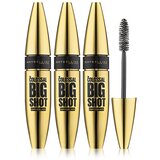Maybelline The Colossal Big Shot Daring Black maskara za volumen, ekstra črna 3 Ks (ugodno pakiranje) | Shoptok.si