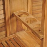  barski stol od masivne tikovine 155 x 53 x 105 cm | shoptok.hr