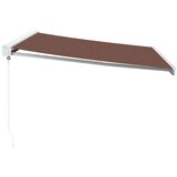 Tenda na ručno uvlačenje smeđa 450 x 300 cm | shoptok.hr