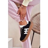 EVENTO Boto Women's Platform Sneakers Black Syliyana | shoptok.hr
