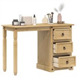 vidaXL Toaletni stolić Corona 110 x 50 x 75 cm od masivne borovine | shoptok.hr