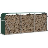  Držač za cjepanice zeleni 234 x 45 x 100 cm pocinčani čelik | shoptok.hr