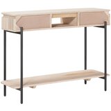 Ručni stol Bijela 100 x 30 x 76 cm Čvrsto drvo manga | shoptok.hr