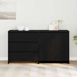  Kreveta s ladicama 2 pcs Crna 70 x 41 x 75 cm Konstruirano drvo | shoptok.hr