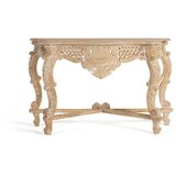 GINER Y COLOMER Konzola iz staranega belega mangovega lesa, (22147011) | Shoptok.si