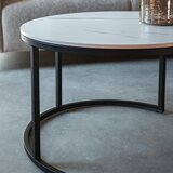 MID.YOU Klubska Miza Leyton, Bela, Črna, 2 Kos | Shoptok.si