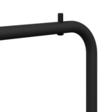vidaXL Stalak za odjeću Crni Metal Srednji Pohrana | shoptok.hr