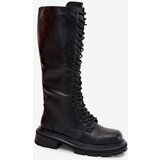 Boto Women's Glany Winter Boots Eco Leather Black Selvina | shoptok.hr