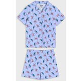 Sinsay Dvodijelna pidžama na kopčanje s gumbima Stitch | shoptok.hr
