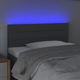  LED uzglavlje tamnosivo 100x5x78/88 cm od tkanine | shoptok.hr