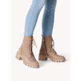 Tamaris Gležnjače na vezanje boja devine dlake (camel) | shoptok.hr