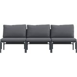 Vanjski namještaj 3 Komad Antracit 80 x 80 x 71 cm Čelik | shoptok.hr