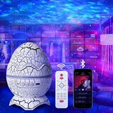 SZPACMATE Galaxy projektor nočne lučke dinozavrovo jajce z glasbo Cene