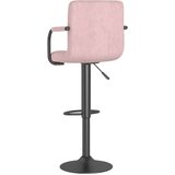 Barski stolčki 2 kosa roza žamet, (20817410) | Shoptok.si