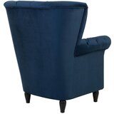 MID.YOU FOTELJ Z OPORO ZA GLAVO, temno modra tekstil | Shoptok.si