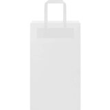 vidaXL Papirnate vrečke 250 kosov z ročaji bela 21x11x36 cm | Shoptok.si
