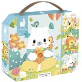 Janod Rastoča sestavljanka 4 v 1 – Živalice | Shoptok.si