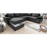 Premium Living Sedežna Garnitura Terana, Antracit, Ležišče, Predal | Shoptok.si