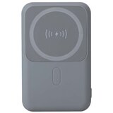  Magnetni power bank sa bežičnim punjenjem 10 000mAh/20W/3,7V siva | Eponuda.com