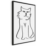  Slika - I\'m Looking at You! (1 Part) Vertical 40x60 U crnom drvenom okviru | shoptok.hr