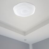  LED prigušiva stropna svetiljka LED/40W/230V 3000-6500K 40 cm bela + daljinski upravljač | Eponuda.com