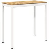  Stol za bar u vrtu Bijela 108,5 x 55 x 105 cm | shoptok.hr