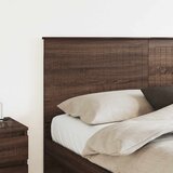  Uzglavlje s uzglavljem Smeđi hrast 160 cm Konstruirano drvo | shoptok.hr