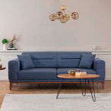  liones-dark blue dark blue 3-Seat sofa-bed Cene
